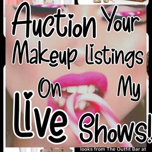 AUCTION YOUR ITEMS ON MY LIVE SHOW-! LIKE AND TAG and SHARE YOUR STUFF.